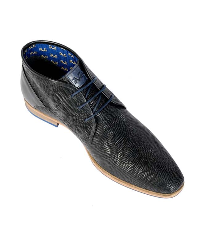 Nebulus 19V69 Lederschuhe BLUES Herren Verkauf