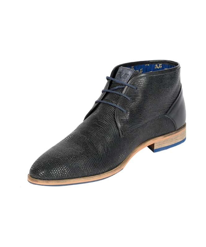 Nebulus 19V69 Lederschuhe BLUES Herren Verkauf