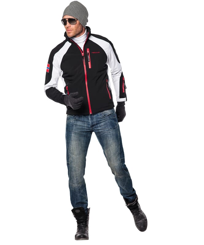 Nebulus Softshell-Skijacke ROCKSHELL Herren Versandkostenfrei