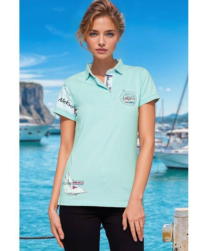 Nebulus Poloshirt DEEP BLUE Damen Vatertagsangebot