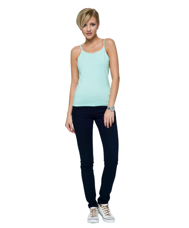 Nebulus Spaghetti Träger Top BIANCA Damen Zeitlich begrenztes Angebot