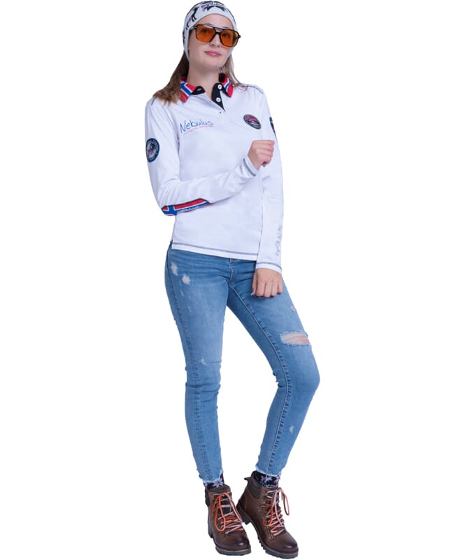 Nebulus Poloshirt langarm BENTY Damen VIP-Rabatte