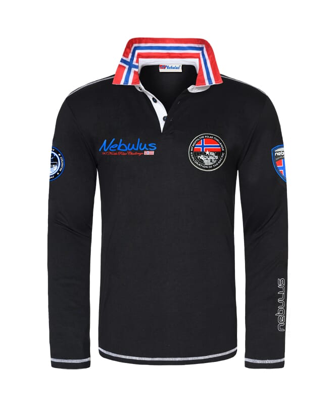 Nebulus Poloshirt langarm BENTY Herren Nur für heute