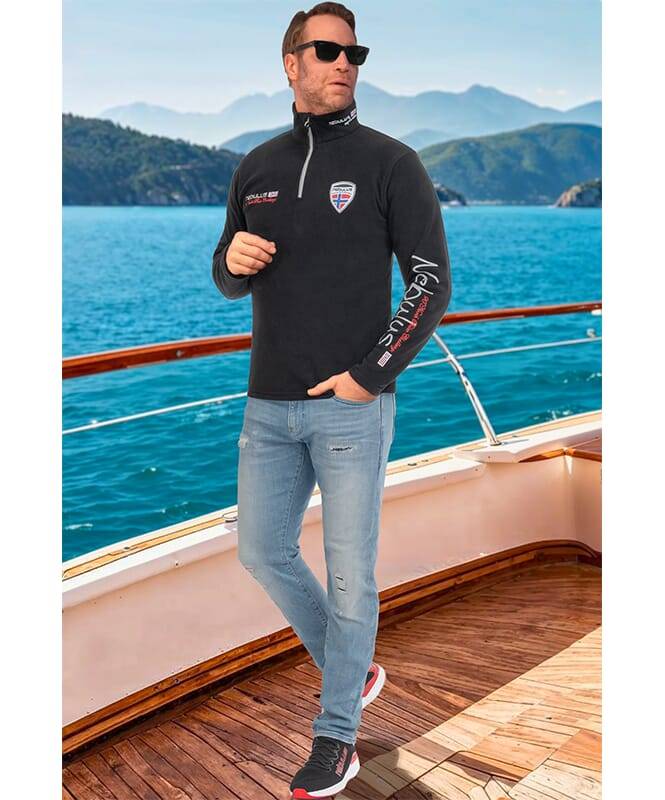 Nebulus Fleecepullover SKANDINAVIA Herren 50% Rabatt für begrenzte Zeit