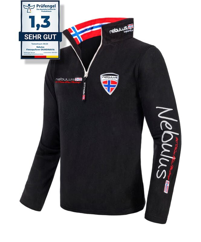 Nebulus Fleecepullover SKANDINAVIA Herren 50% Rabatt für begrenzte Zeit