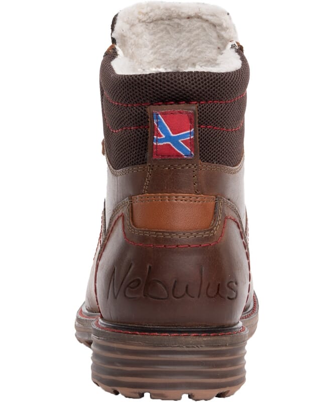 Nebulus LEDER WINTERSTIEFEL TOWER HERREN MIT MERINOWOLLE Blitzverkäufe