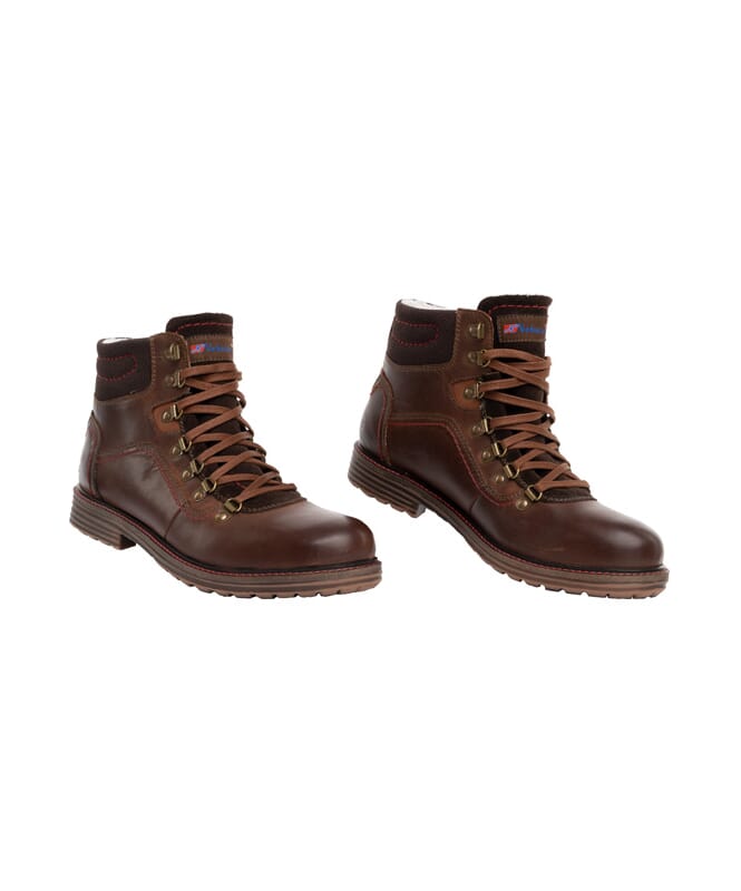 Nebulus LEDER WINTERSTIEFEL TOWER HERREN MIT MERINOWOLLE Blitzverkäufe