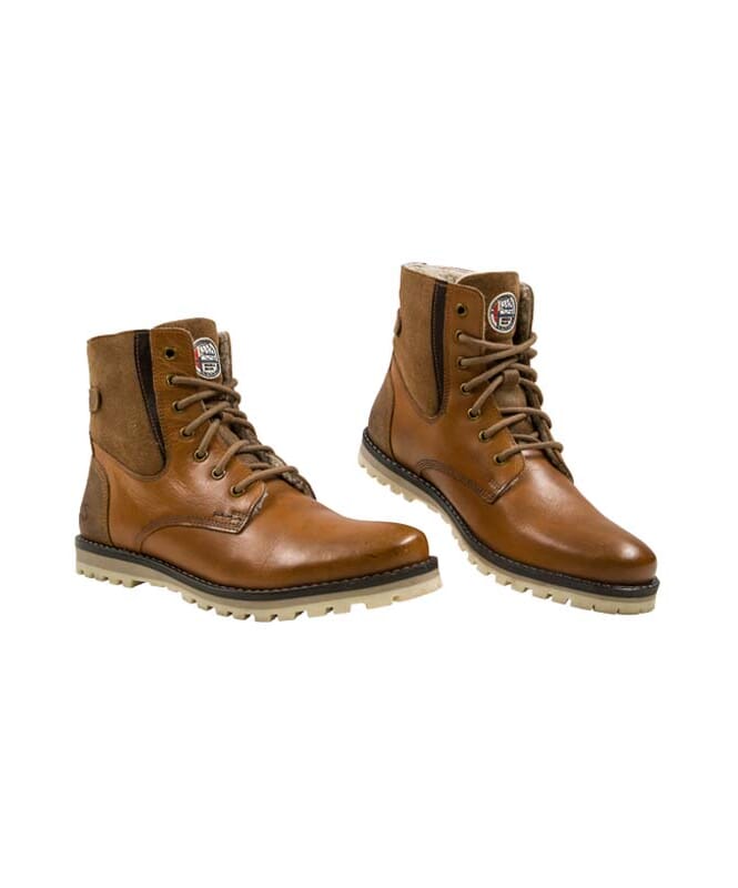 Nebulus Leder Winterstiefel CLARK Herren mit Merinowolle Günstig kaufen