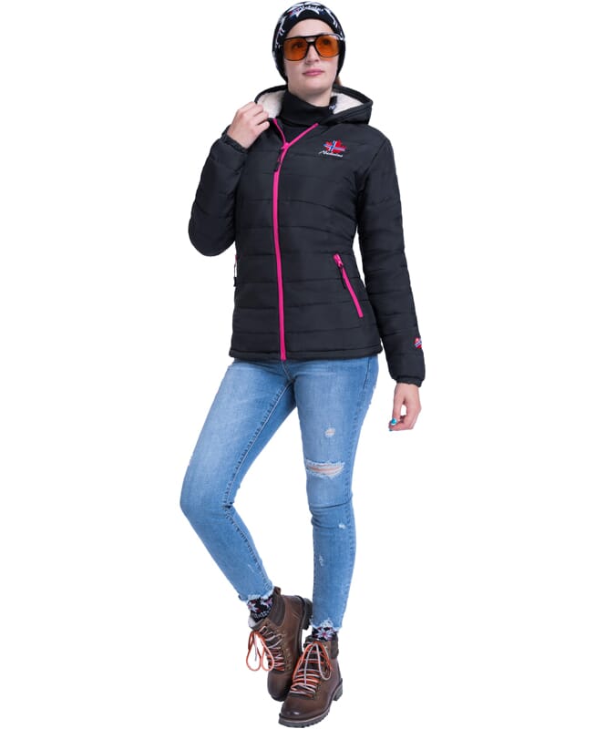 Nebulus Winterjacke mit Teddyfell GLOWFUR Damen Online Shopping