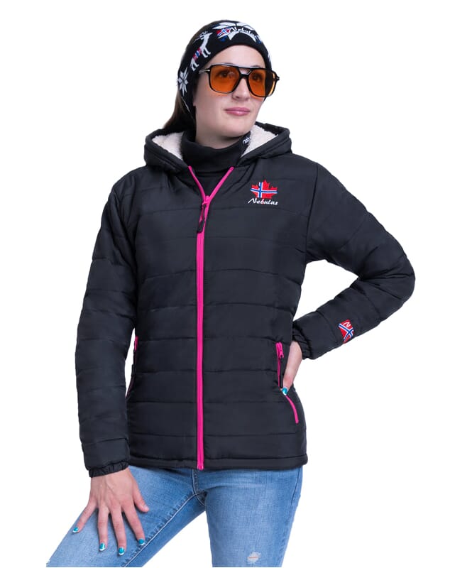 Nebulus Winterjacke mit Teddyfell GLOWFUR Damen Online Shopping