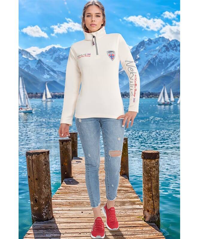 Nebulus Fleecepullover SKANDINAVIA Damen Vatertagsangebot