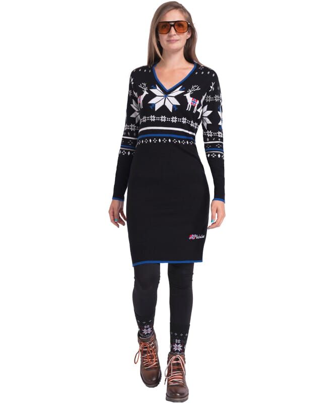 Nebulus Norweger Strickkleid NORRA Damen Lagerräumung