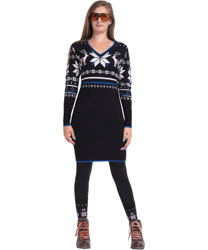 Nebulus Norweger Strickkleid NORRA Damen Lagerräumung