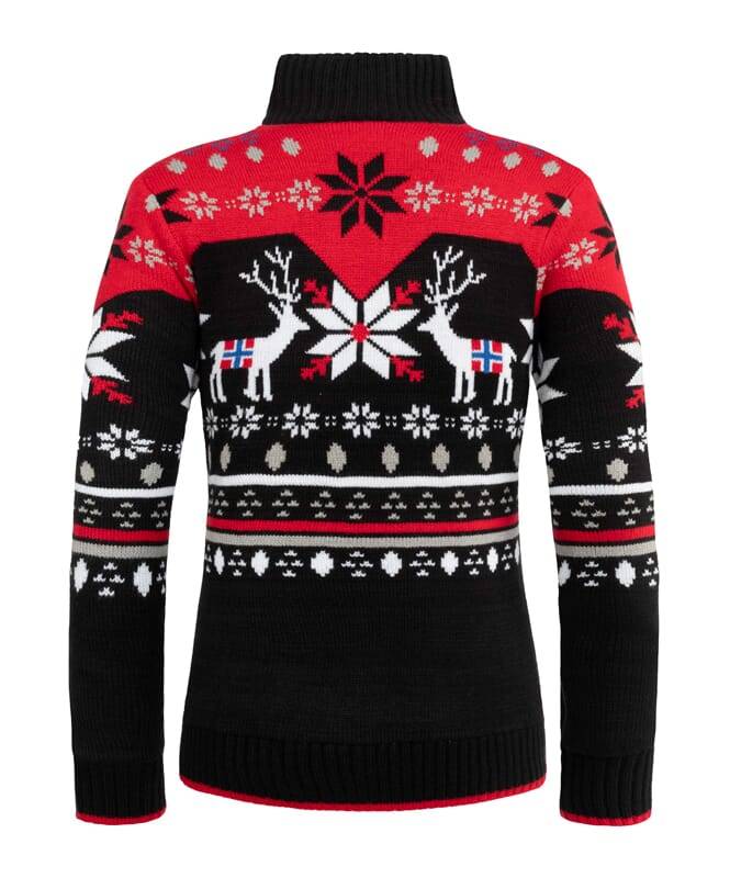 Nebulus Norweger Strickjacke mit Teddyfell SVERRE Damen Online Outlet