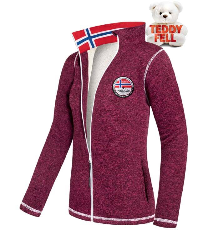 Nebulus Fleecejacke mit Teddyfell FALLOU Damen Exklusive Angebote