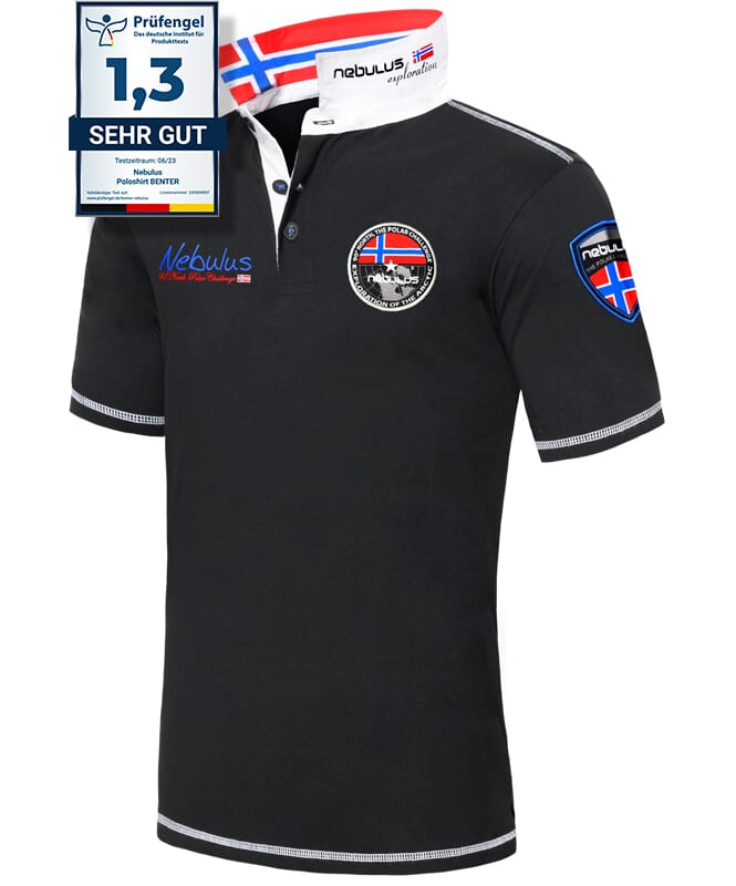 Nebulus Poloshirt BENTER Herren Bestseller