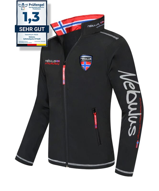Nebulus Softshelljacke STYLER Herren Saisonale Angebote