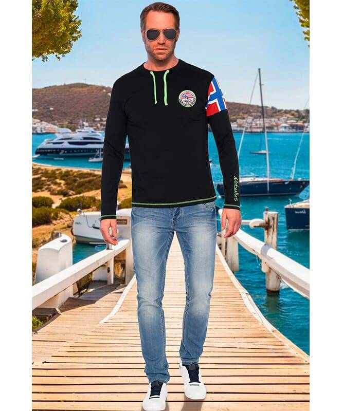 Nebulus Langarmshirt FRERK Herren Bis zu 50% Rabatt