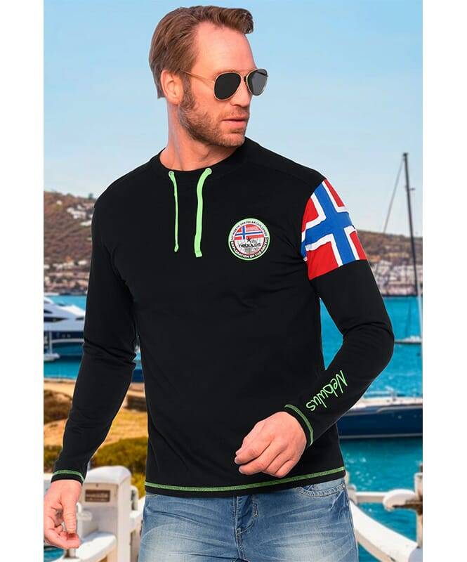 Nebulus Langarmshirt FRERK Herren Bis zu 50% Rabatt