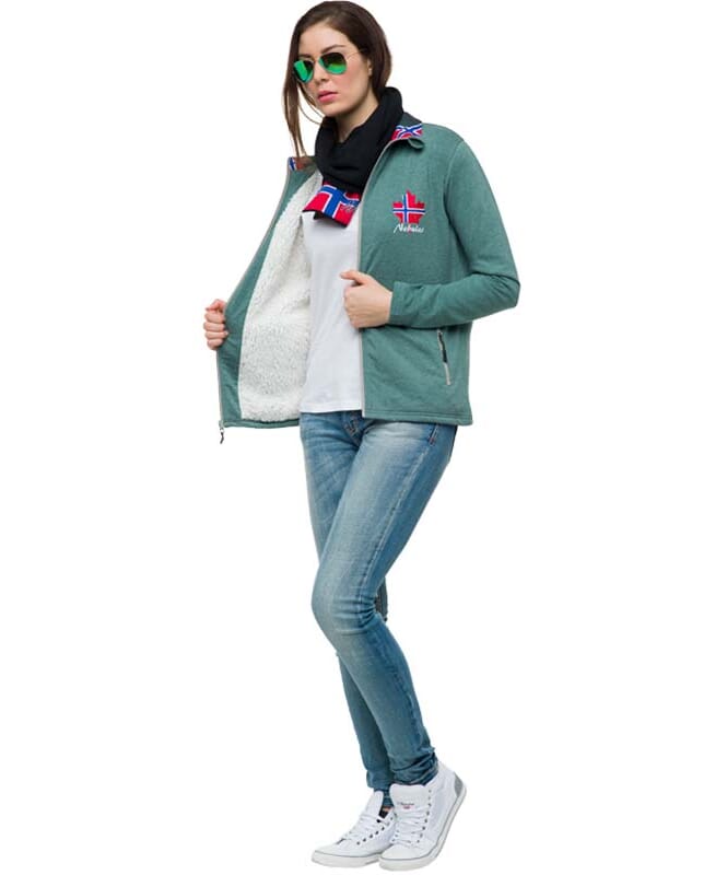 Nebulus Fleecejacke mit Teddyfell GAP Damen Fabrikladen