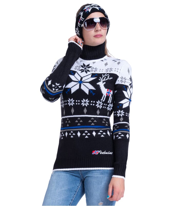 Nebulus Norweger Strickpullover STAG Damen zollfrei