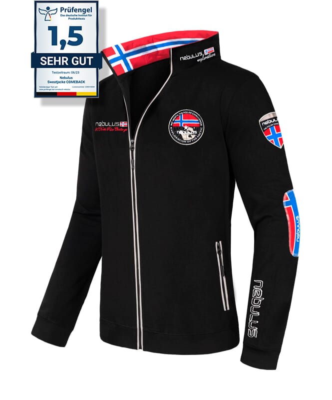 Nebulus Sweatjacke COMEBACK Herren Hotsell