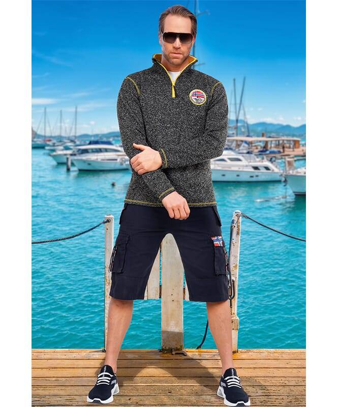 Nebulus Fleecepullover JIMI Herren im Angebot