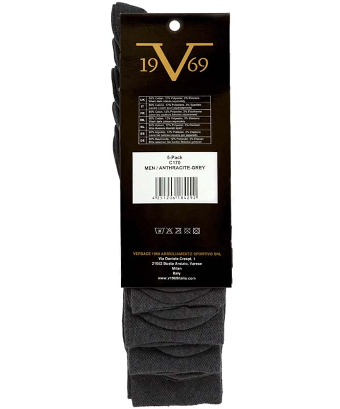 Nebulus 19V69 5erPack Business Socken kariert Herren Schlussverkauf