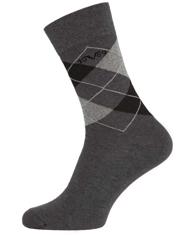 Nebulus 19V69 5erPack Business Socken kariert Herren Schlussverkauf
