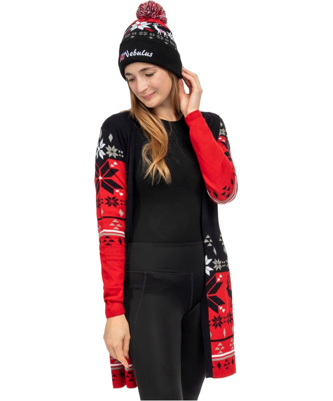 Nebulus Norweger Cardigan Strickjacke Mantel NOORS Damen Saisonschlussverkauf