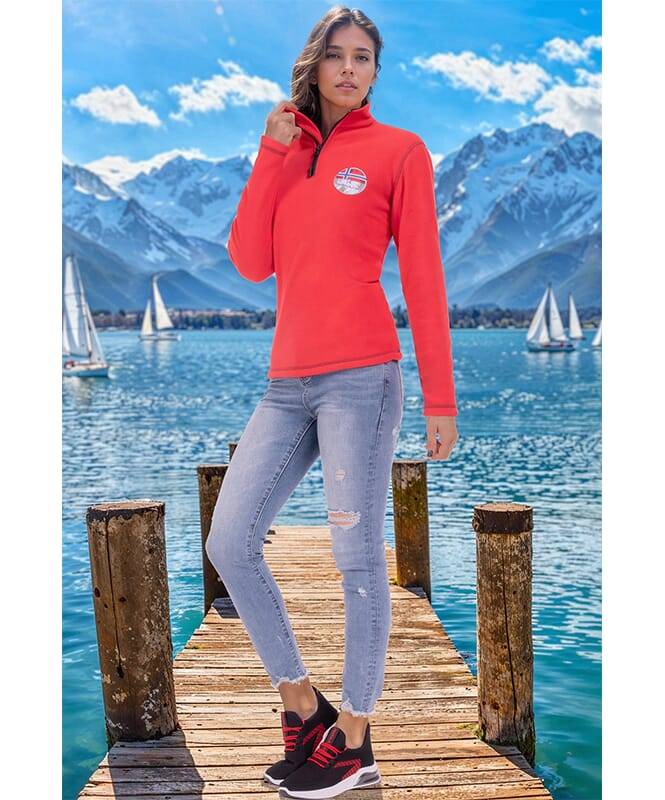 Nebulus Fleecepullover BRENT Damen Muttertagsangebot