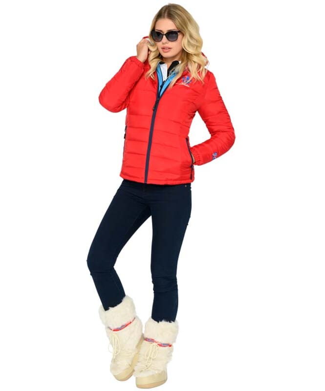 Nebulus Winterjacke mit Teddyfell GLOWFUR B-Ware Damen Heißer Verkauf