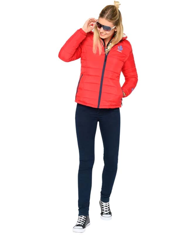 Nebulus Winterjacke mit Teddyfell GLOWFUR B-Ware Damen Heißer Verkauf