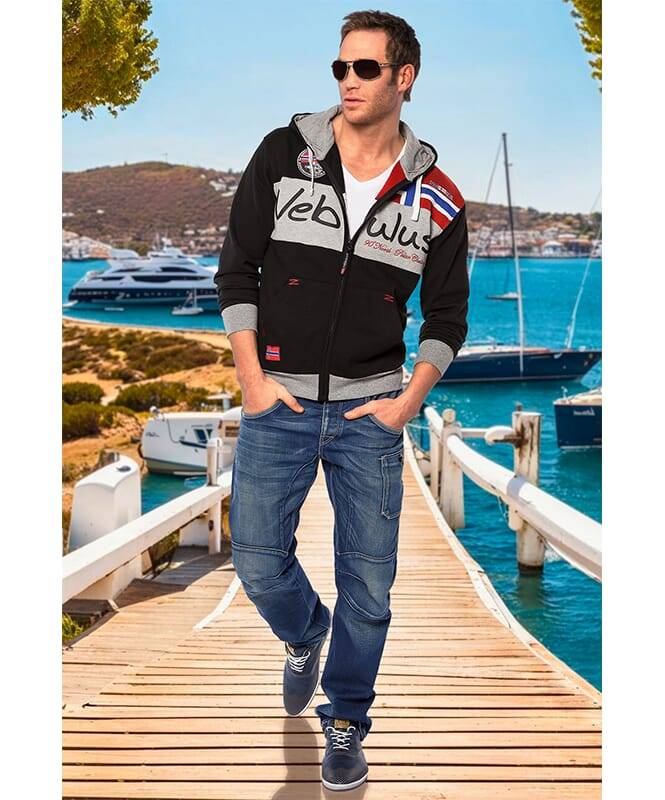 Nebulus Sweatjacke NAPA Herren Tiefpreis