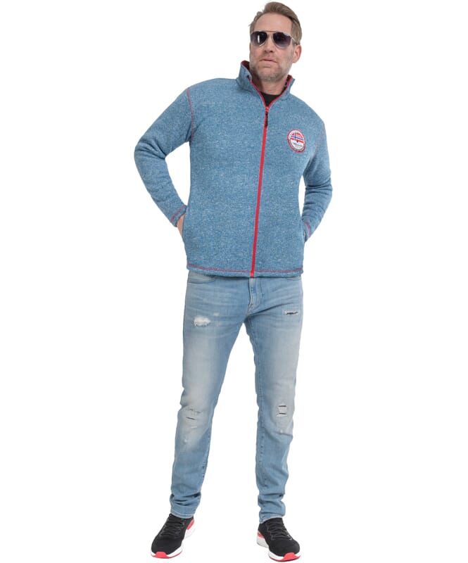 Nebulus Fleecejacke mit Teddyfell FALLOU Herren Letzte 3 Tage