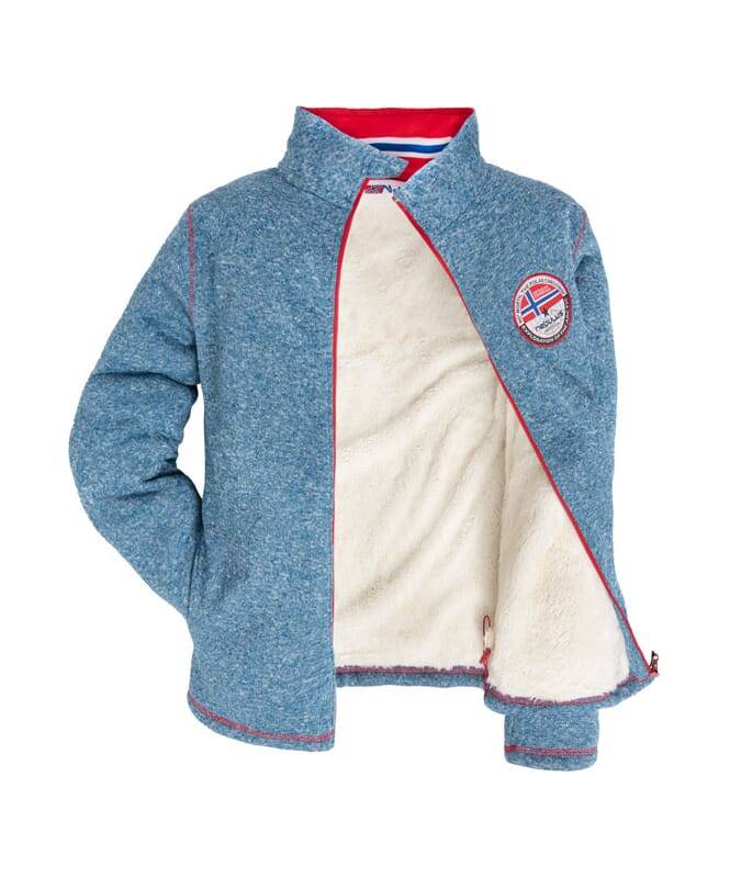 Nebulus Fleecejacke mit Teddyfell FALLOU Herren Letzte 3 Tage