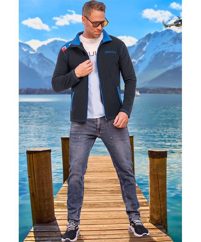 Nebulus Fleecejacke CHALSEA Herren Zeitbegrenzte Promotion