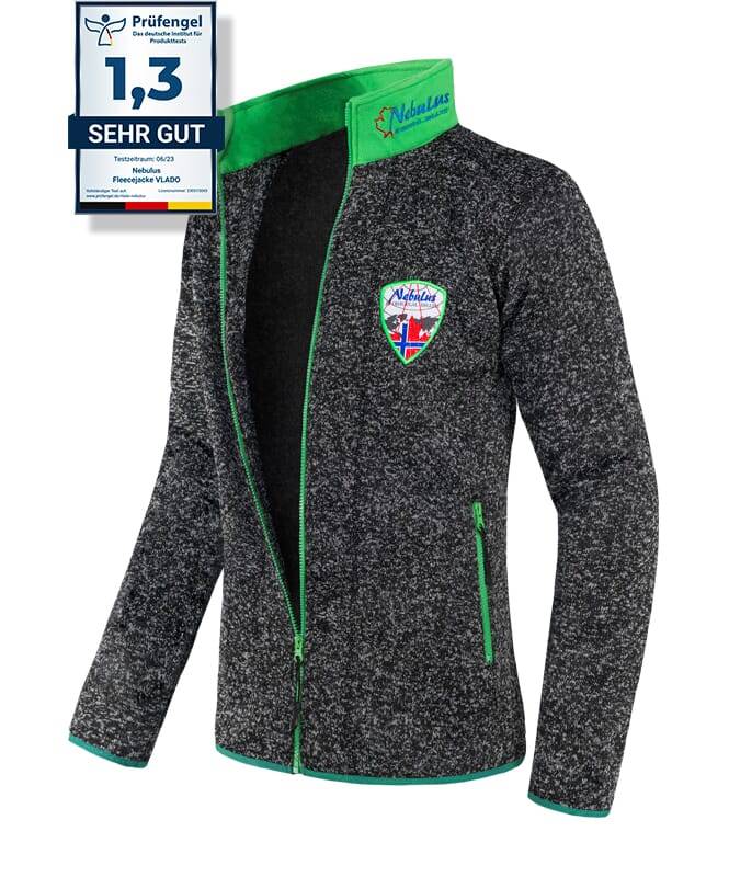 Nebulus Fleecejacke VLADO Herren Nur für heute