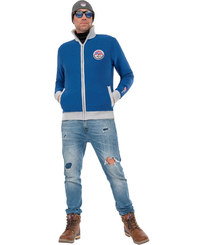 Nebulus Norweger Strickjacke mit Teddyfell STORY Herren Bis zu 55% Rabatt