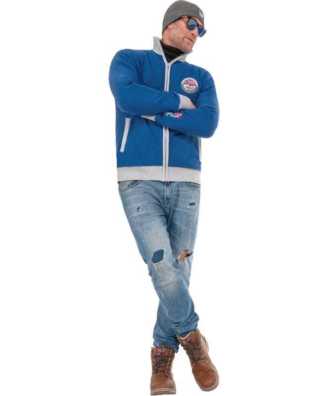 Nebulus Norweger Strickjacke mit Teddyfell STORY Herren Bis zu 55% Rabatt
