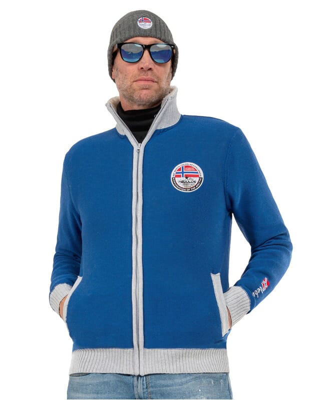 Nebulus Norweger Strickjacke mit Teddyfell STORY Herren Bis zu 55% Rabatt