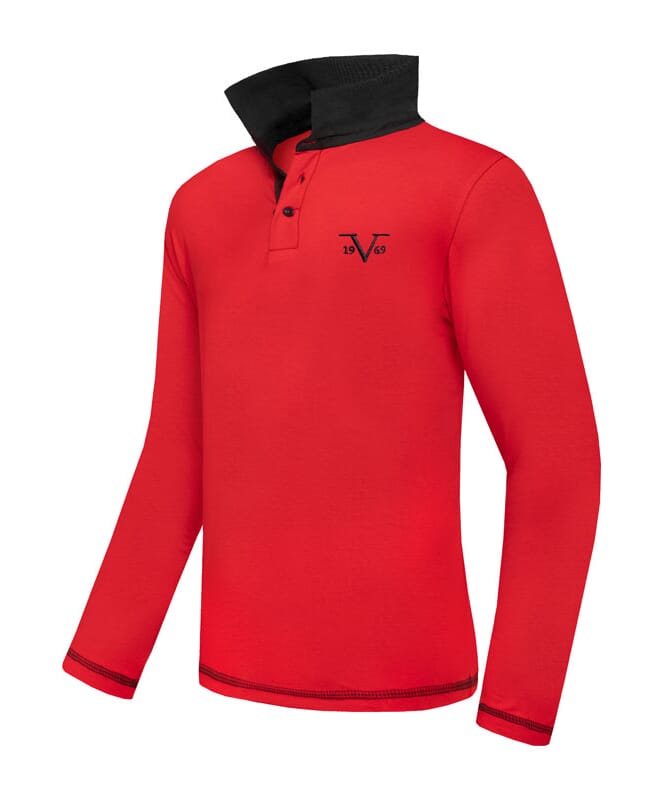 Nebulus 19V69 Langarm Poloshirt Herren zollfrei