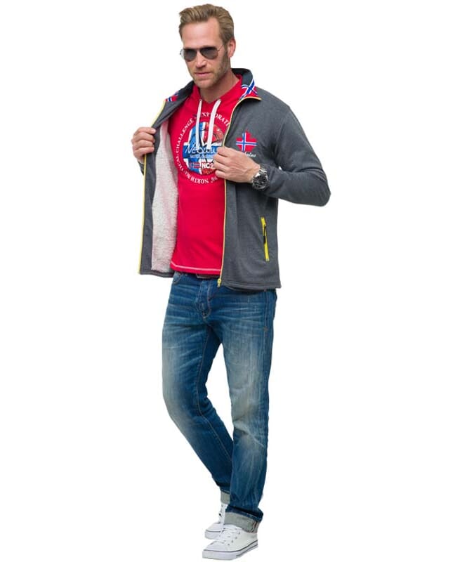 Nebulus Fleecejacke mit Teddyfell GAP Herren Limitierter Zeitrabatt