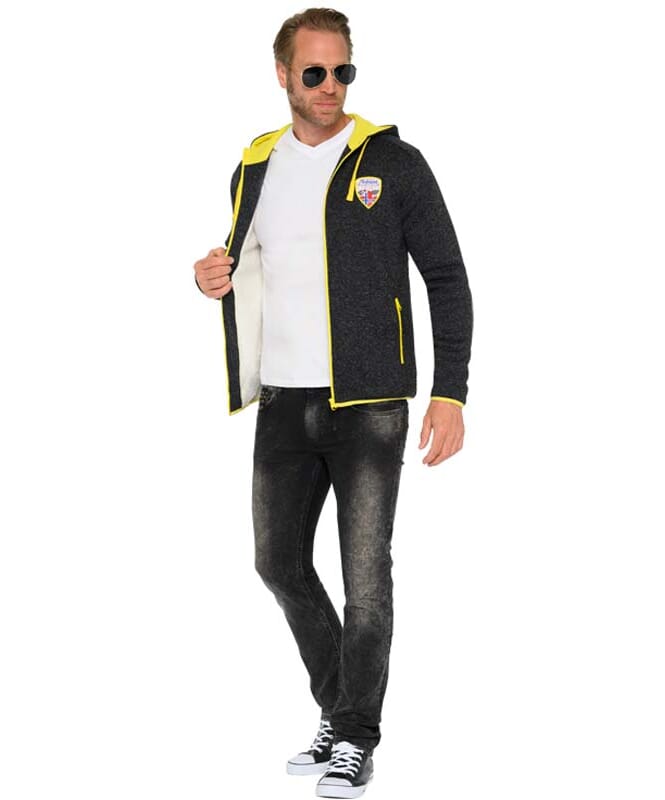 Nebulus Fleecejacke mit Teddyfell VLADIMIR Herren Jubiläumsangebot