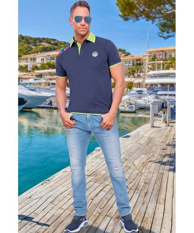 Nebulus Poloshirt NEBFLAG Herren Hotsell