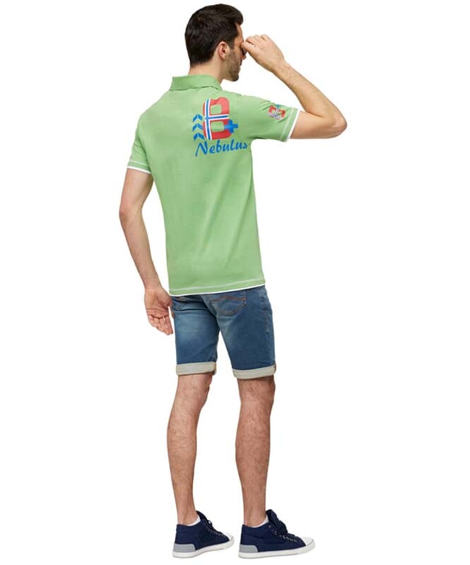 Nebulus Polo-Shirt ORANGE Herren Fabrik Onlineshop