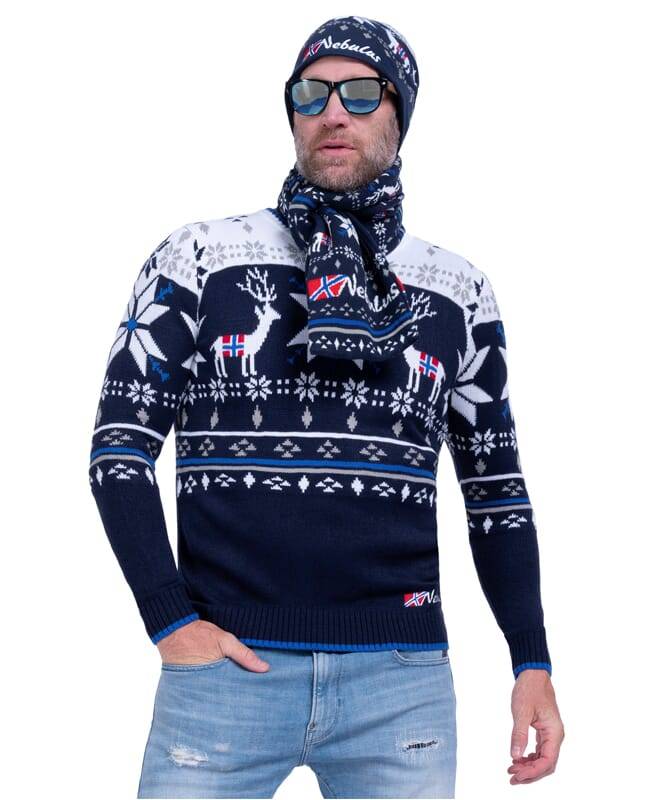 Nebulus Norweger Pullover BREEN Herren Osterangebot