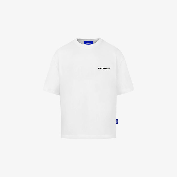 Pequs Plágia Chest Logo T-Shirt Heißer Verkauf