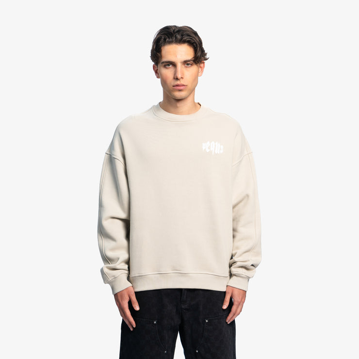 Pequs Mythic Chest Logo Sweater Online Outlet