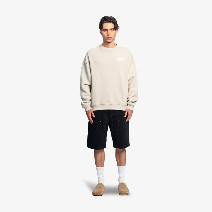 Pequs Mythic Chest Logo Sweater Online Outlet